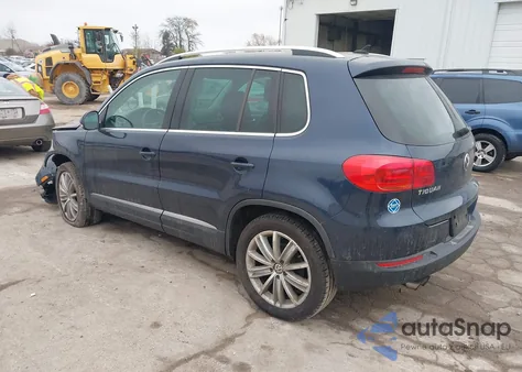 2013 Volkswagen Tiguan Se из США, поврежденный, VIN WVGAV3AX7DW610429